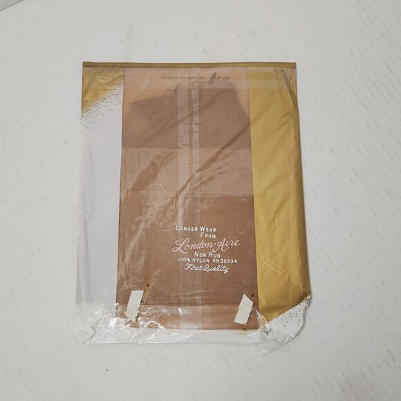 Vintage London-Aire Hosiery Sz 8.5 Seamless 1st No-Run Coronation NOS Prop Lot/6 - Picture 12 of 12